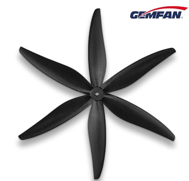 2/4/6 Paris Gemfan 8040 3 Blade Propeller Black Smooth Fast Response Powerful For FPV Racing Drone