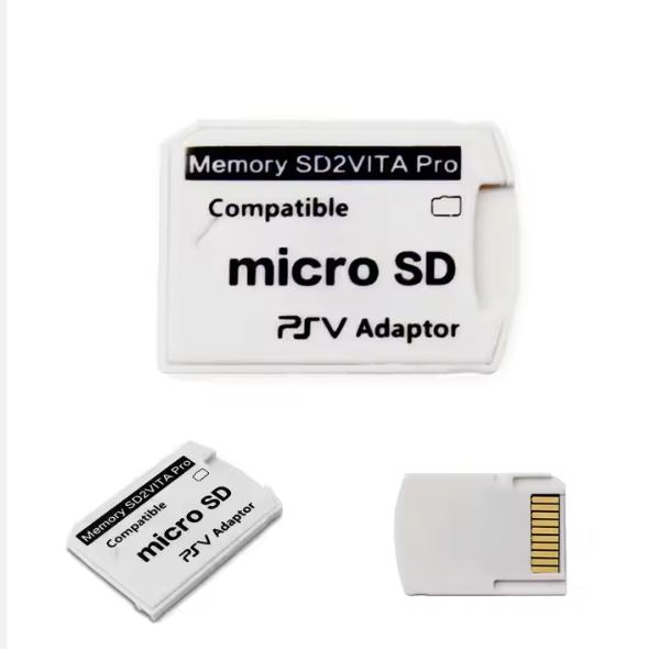 V6.0 Memory SD2Vita Pro TF Micro Card Holder Memory Card Converter Case For PSV Vita1000 2000 Memory Stick Adapter