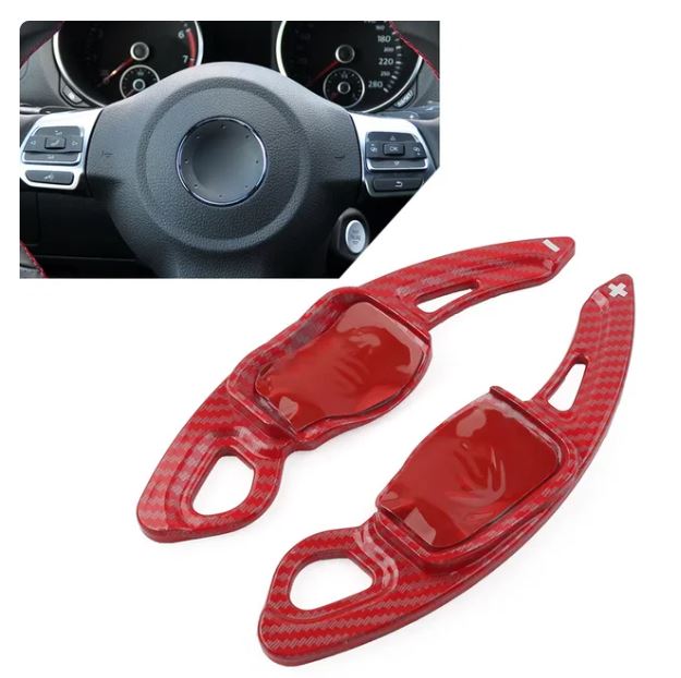 Car Steering Wheel Paddle Shifter Extension For Volkswagen Golf 5 Golf 6 Jetta Passat Polo Sharan Tiguan Touareg Touran Scirocco