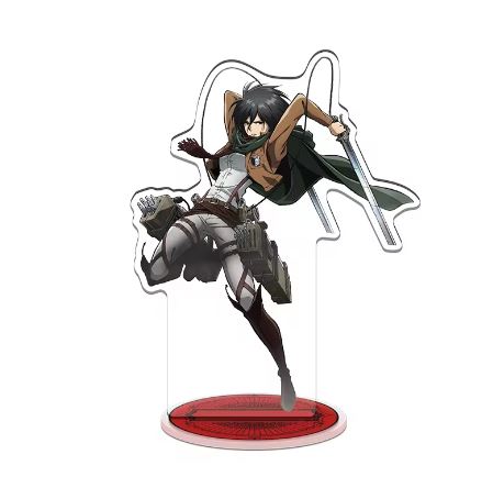 20CM 59 Styles Attack on Titan Eren Mikasa Levi Rivaille anime game toys derivatives Acrylic Stand figures dolls