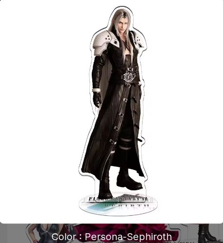 20CM Special offer Final FF7 Fantasy VII Rebirth Remake Aerith Tifa game toys derivatives Acrylic Standee figures Peripherals
