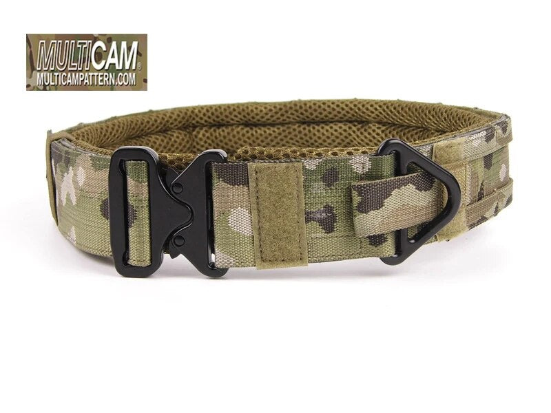 1.95 Inch Tactical Combat Molle Riggers Belt Genuine Multicam® Fighter Belt Men(SKU051436)