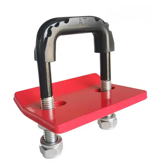 Hitch Tightener Anti Rattle Stabilizer - Heavy Duty Hitch Clamp for 2.5 Inch Trailer Hitches, Rubber Isolator and Anti-Rust Doub