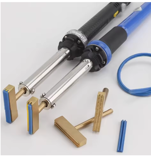 30W/40W/60W T Soldering Iron Tips Solder Tip with free Hot Press Rubber Strip for LCD Screen Flex Cable Repair