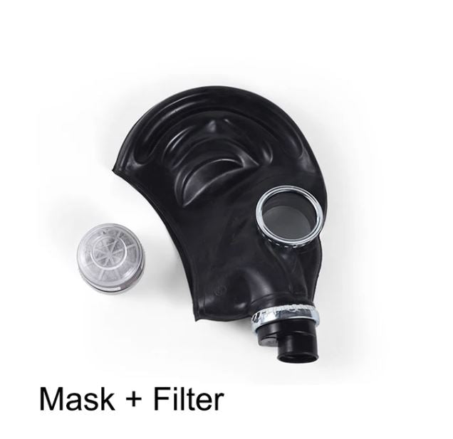 New Industrial Safety Full Face Gas Mask Chemical Breathing-Mask Paint Dust Respirator Workplace Safety With Connecting Pipe