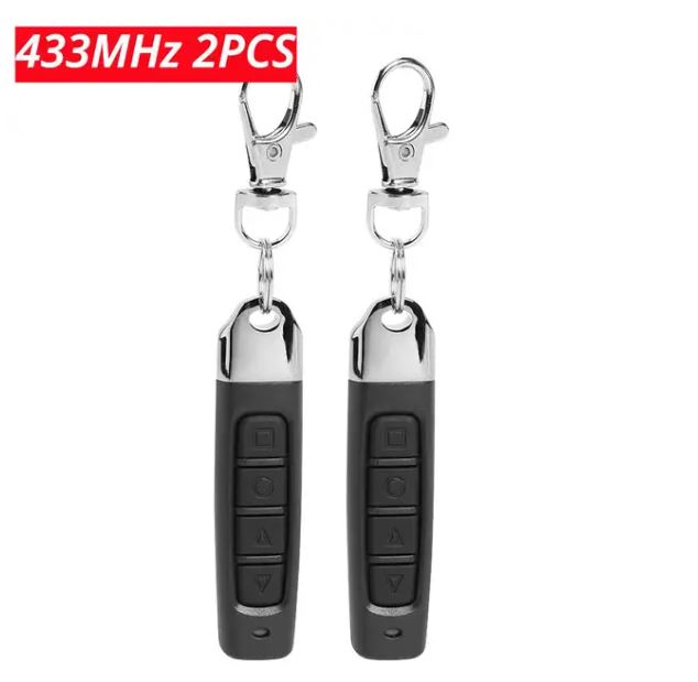 433MHZ 315MHZ Remote Control 4 Channe Garage Gate Door Opener Remote Control Duplicator Clone Learning Rolling Code Car Key