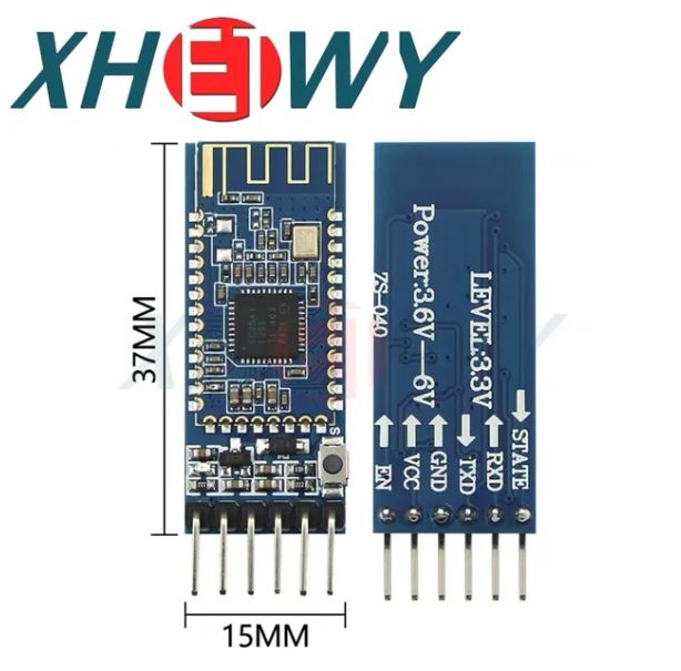 AT-09 BT05 Bluetooth 4.0BLE module serial port leads out CC2541 compatible with HM-10 connection to microcontroller