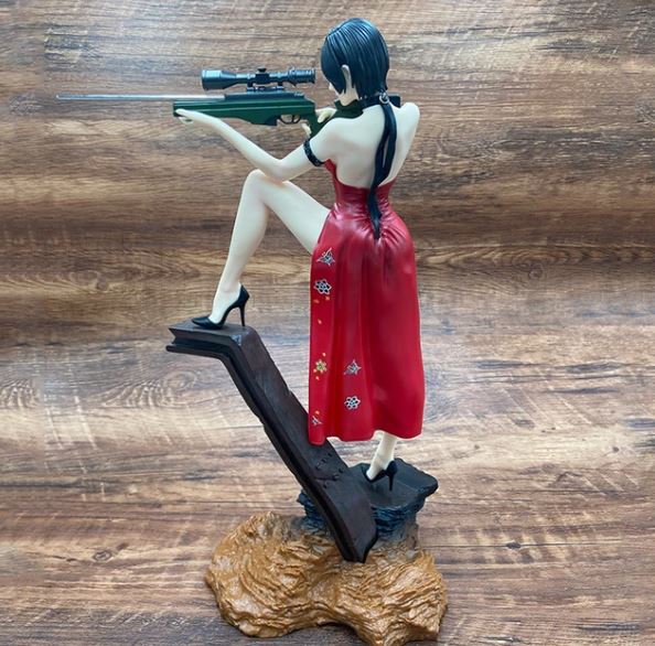 Reside Evil Jill Valentine Leon Kennedy Ada Wong Statue PVC Action Figure AdaWong Collectible Model Dolls Toys