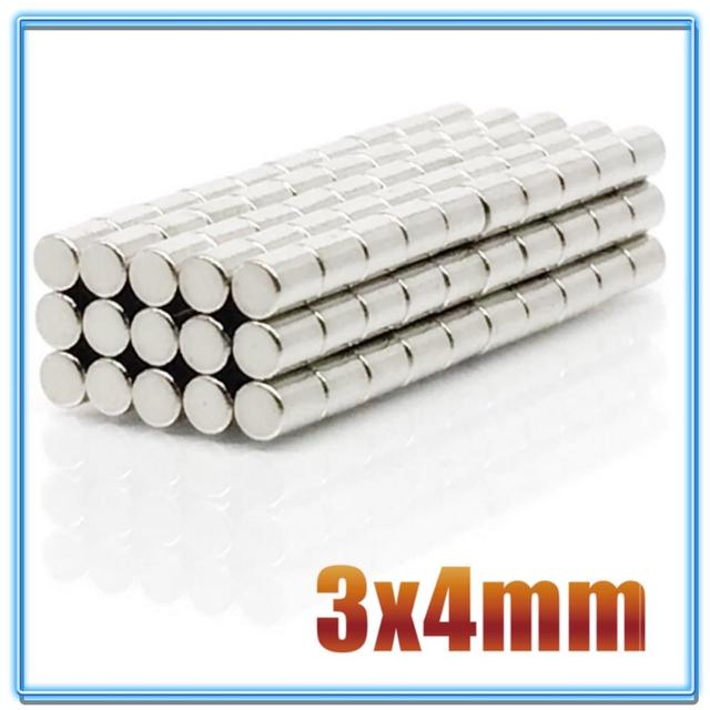 100Pcs Mini Small N35 Round Magnet 3x1 3x1.5 3x2 3x4 3x5 3x10 mm Neodymium Magnet Permanent NdFeB Super Strong Powerful Magnets