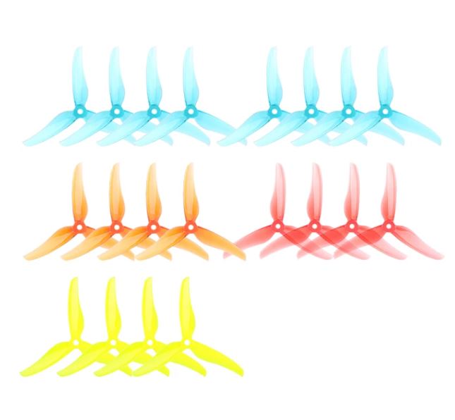 20PCS/10Pairs T-MOTOR T5146 3-blade Propeller CW CCW 5inch Props For RC FPV Freestyle Racing Drone Quadcopter Brushless Motor