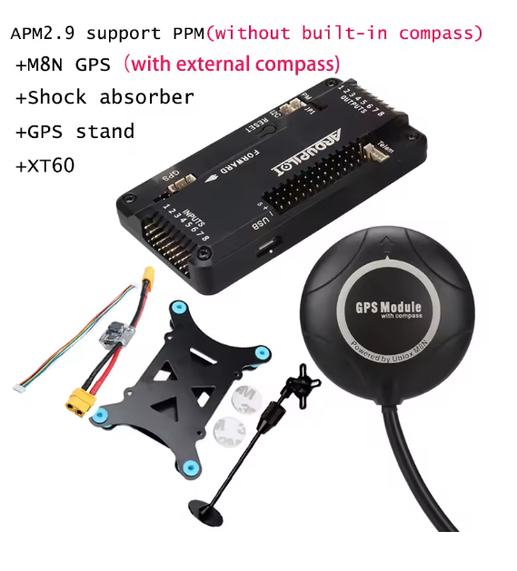 APM2.9 APM2.8 flight controller board Support PPM apm2.6 2.8 upgraded internal compass for RC Quadcopter Multicopter Ardupilot