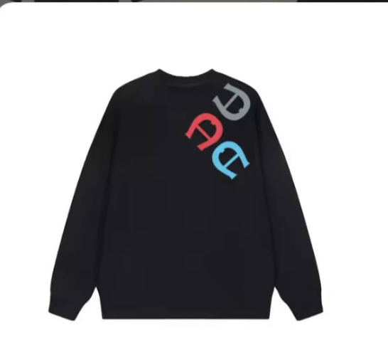 Fashion boys' hoodie, autumn children's long sleeved pullover, letter printed boys' top, winter trendy casual wear