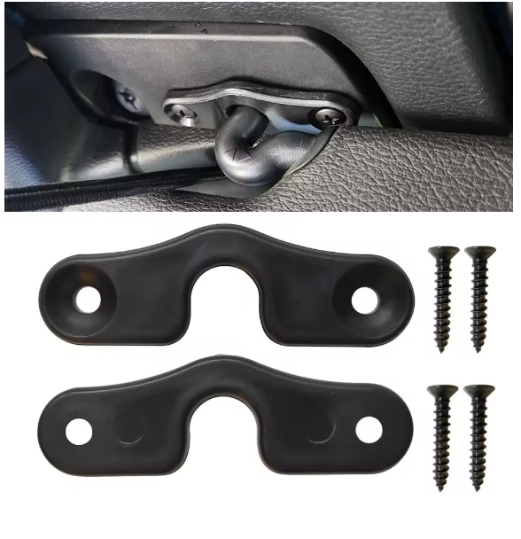 2pcs Car Sun Visor Clips Bracket Holder For Jeep JK 2018 JL 2018-2022 Gladiator 2020-2022