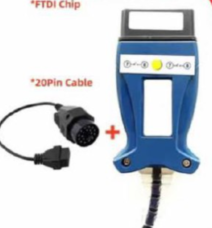 Professional For BMW INPA K+CAN with FT232RL Chip K-line Switch Works for BMW with 20PIN to OBD2 16pin Connector