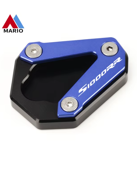 Kickstand Kick Side Stand Extension Foot Plate Pad Support For BMW S1000R S1000RR S1000 S 1000 R RR 1000R 1000RR 2021 2022 2023