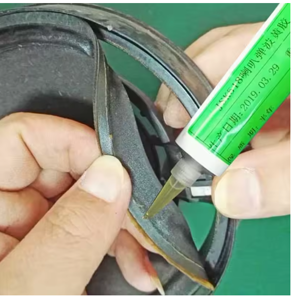 Speaker Repair 80ml for Horn Cracking Degumming Dust Paper Cone Bonding Paper Tray Rubber Cloth Yellow