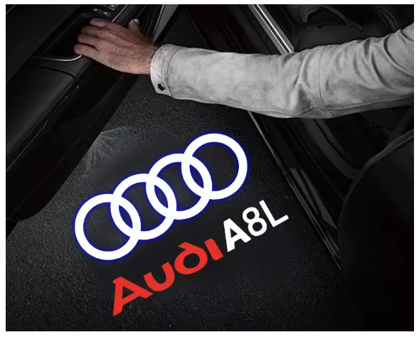 Led Car Door Logo Light HD Laser Welcome Projector Lamps For Audi Q3 Q5 Q7 S3 S4 S5 S6 S7 A4 A5 A6 B6 B7 B8 C5 C6 C7 A7 A8 TT