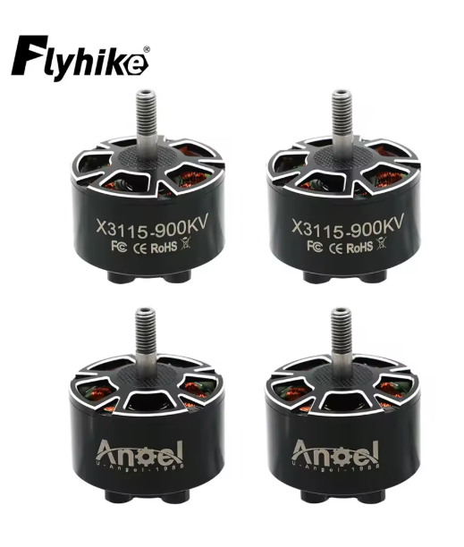 4pcs/lot UAngel X3115 3115 900KV 1050KV 1200KV 6S Brushless Motor For FPV Drone Parts