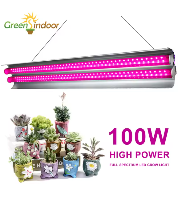 Full Spectrum 100W LED Grow Light Indoor Strip Growth Lamp For Plants Growing Tent Fitolampy Phyto Lamp Flower Growth Light Bulb