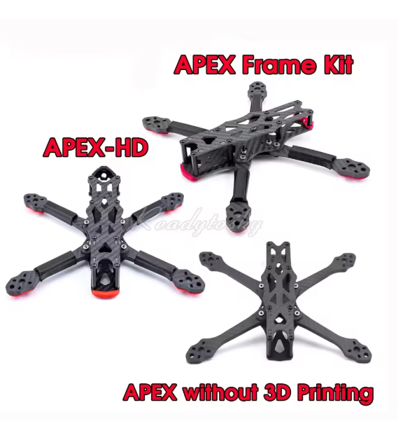 5inch/ 6inch/ 7inch 295mm / 8inch/ 9inch Carbon Fiber Quadcopter Frame Kit For APEX 7 Inch APEX-HD FPV Freestyle RC Racing Drone
