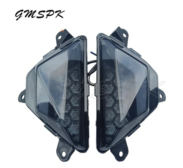 Motorcycle LED Front Turn Signal Indicator Light Lamp Flasher Fit for KAWASAKI NINJA 250 300 400 650 1000 ZX-6R ZX6R