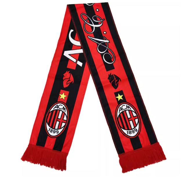 Serie A AC Milan football fan jewelry, badges, keychains, birthday gifts for boys, hanging flags, pencil cases, desktop ornaments