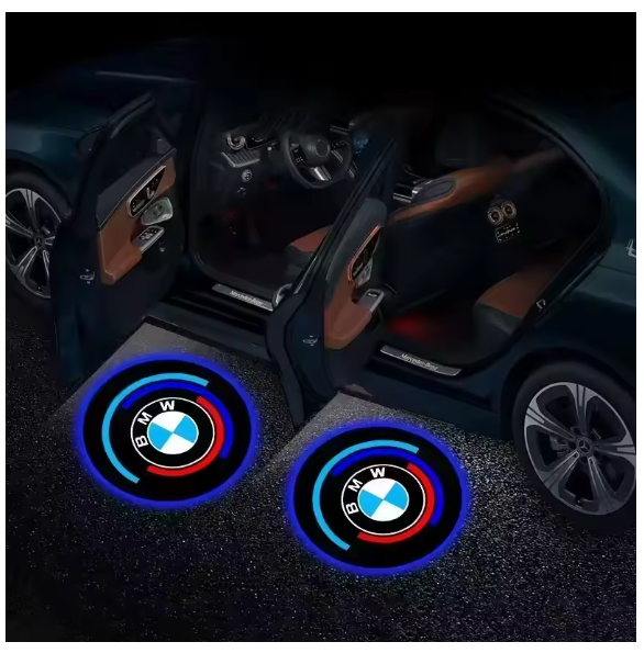 2Pcs Car Door Welcome Light HD LED Projector Welcome Light Car accessories For BMW M F10 F31 E36 E39 E87 E90 X3 X4 X5 X6 X7 Z4