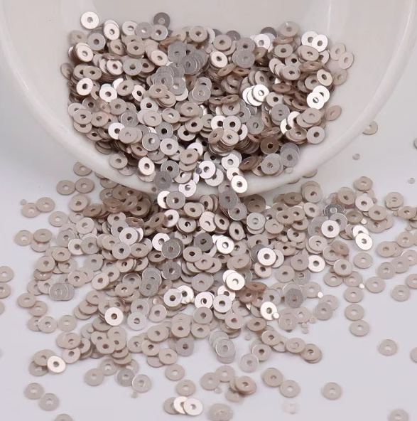 Frosted Round Sequins Fashion Embroidered for Clothing Shoes and Hats DIY 10g/bag 2mm 3mm 4mm