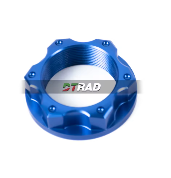 TWM CNC ALUMINUM Central Console Steering Stem Nut Universal M28X1.0 FOR BMW S1000RR 2009-2022 S1000R M1000RR HP4 R nineT 14-20