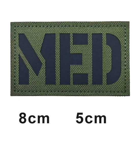 This is how WAY full helmet embroidered armband badge military stripes fastener hook and loop patch