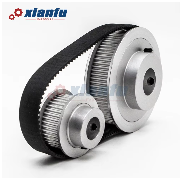 2GT 40T 80T Timing Belt Pulley Kits Ratio 1:2 Bore 5~16mm Wheel Set GT2 Belt Width 10mm 2M 40Teeth 80Teeth Pulley Set for CNC