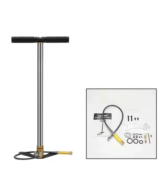 Top Quality High Pressure 3 Stage Pump Car Mini Hand Operated Air Pump Hunting Pump 300bar 30mpa 4500psi Air Compressor