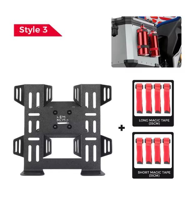 Motorcycles Bottle Holder gasoline oil bottle tanks Fuel Canister Holding Plate Luggage Cases For BMW R1200GS LC ADV R1250GS