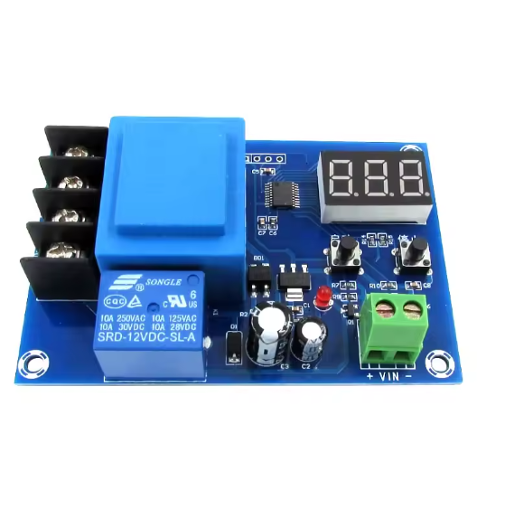 XH-M602 Digital Control Battery Charging Control Module AC 220V Lithium Storage Battery Charger Control Switch Protection Board