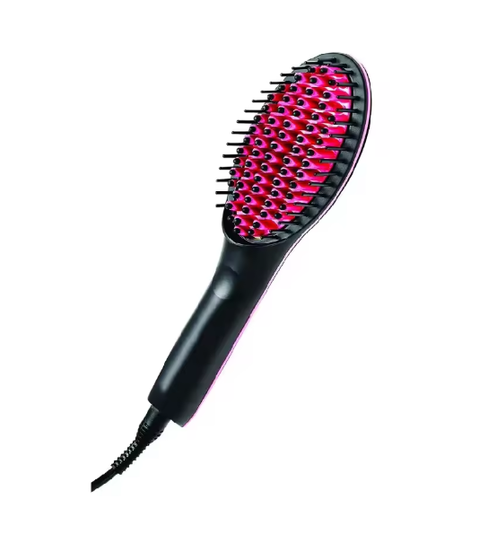 Electric Hair Straightening Brush Hot Comb Adjustable Temperature Hair Straightener Professional Women's Hair Heating Comb