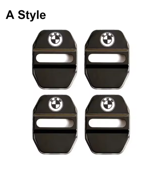 4pcs Alloy Car Door Lock Case Covers Buckle Protection for BMW X1 X4 E93 E90 E46 E61 E70 E83 F10 F45 F34 F31 G60 G18 G05 G30 U06