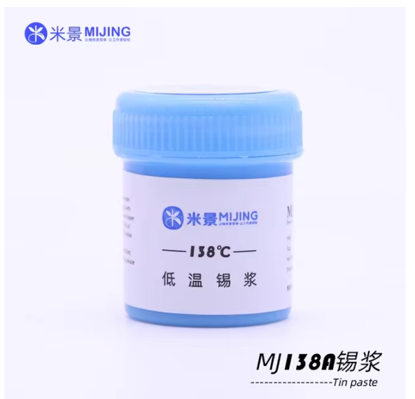 MiJing 138A 158A 217A 190A Lead-free Solder Tin Paste Medium and High Temperature Welding Flux Soldering Paste Repair for Phone