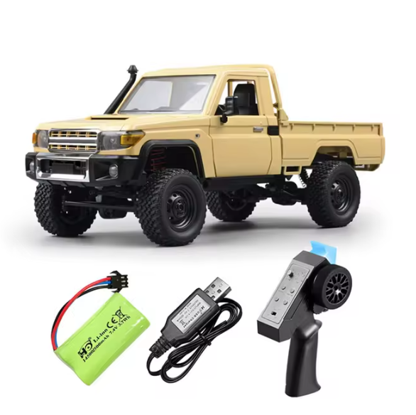 MN82 1:12 Remote Control Car 2.4G Full Scale Off-Road Vehicle 4WD 280 Motor Climbing Car Toys For Birthday Christmas Gifts