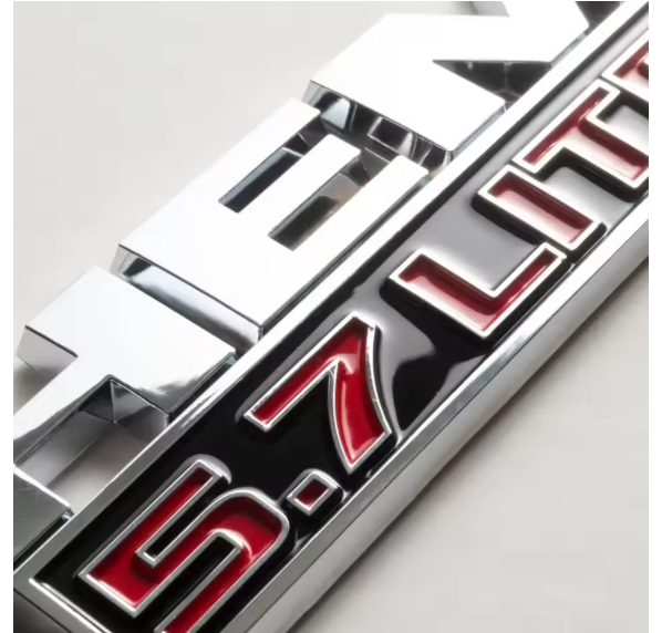 5.7 Liter Emblems 3D Side Door Fender for 2009-2019 RAM Challenger Grand Cherokee 1500 2500 3500