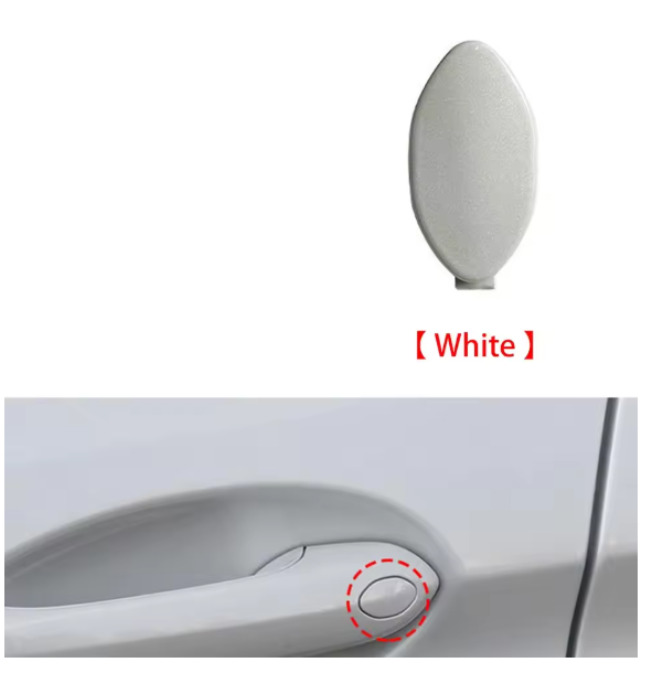 Car Door Handle Key Hole Cover Cap For BMW 5/6/8 Series G20 G30 G06 For G05 G01 2019-23 51217489341 Car Driver Side Keyhole Cap