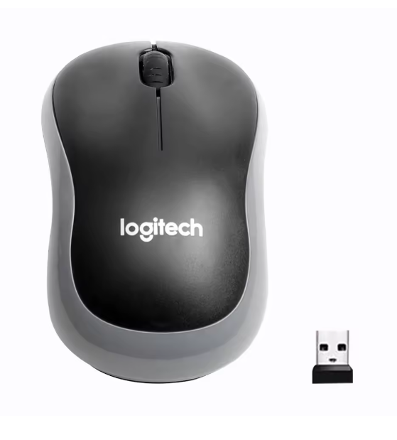 Logitech M185 Wireless Mouse 1000DPI Mice with USB Receiver 3 Buttons Silent Gaming Optical Navigation Mice for PC/Laptop Gamer