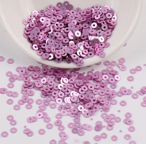 Frosted Round Sequins Fashion Embroidered for Clothing Shoes and Hats DIY 10g/bag 2mm 3mm 4mm
