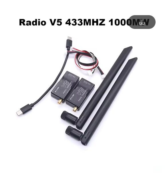 3DR Radio V5 Telemetry 433Mhz 915Mhz 100MW/500MW Air and Ground Data Transmit Module with OTG cables for APM 2.8 /Pixhawk 2.4.8