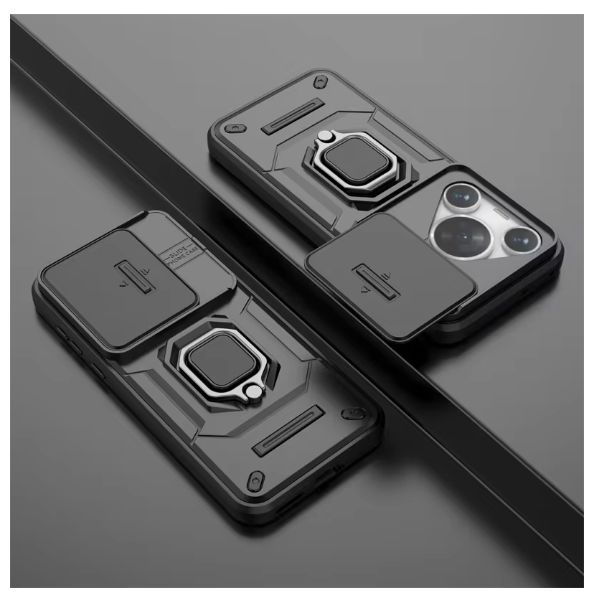 For Huawei Pura 70 Pro 5G Case Slide Camera Ring Holder Armor Phone Case For Huawei Pura 70 Pro Plus Pura 70 Ultra Back Cover