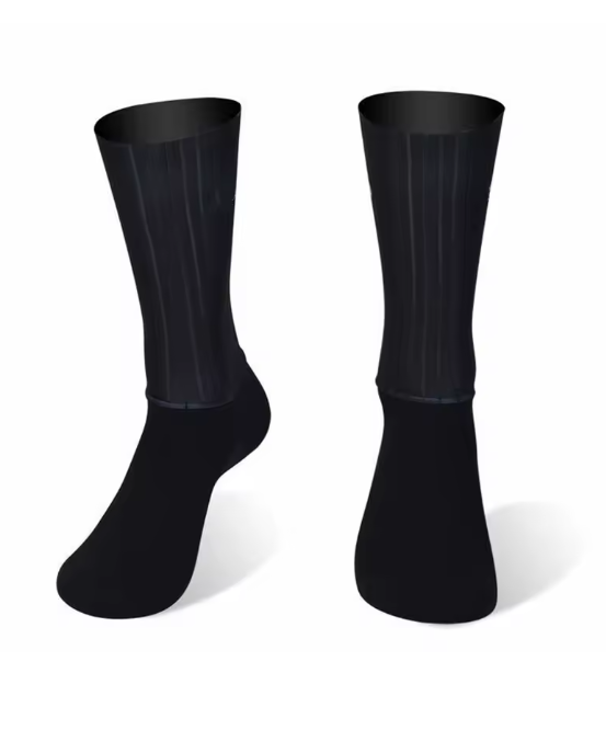 Socks Aero Anti Slip Silicone Summer Whiteline Cycling Socks Men Bicycle Sport Running Bike Socks Calcetines Ciclismo