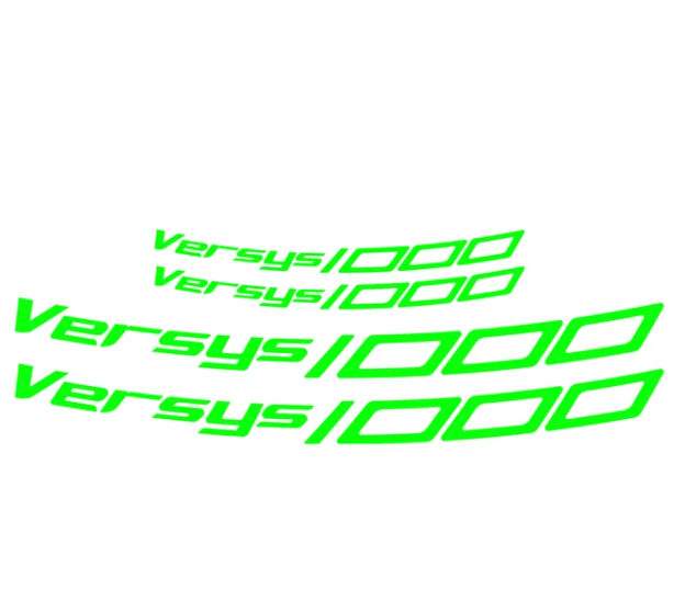 For kawasaki VERSYS 1000 Versys 650 Motorcycle Wheel Stickers Reflective Rim Stripe Tape MotorBike Waterproof Accessories Decals