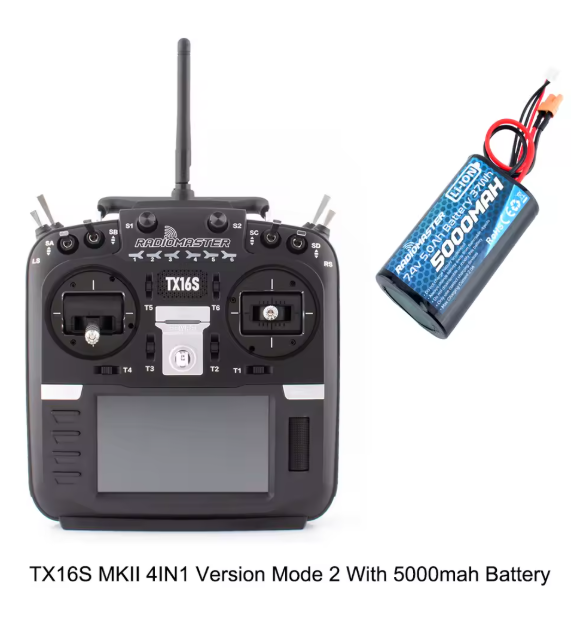 RadioMaster TX16S MKII V4.0 16CH 2.4G Hall Gimbals ELRS 4in1 Transmitter Remote Control Support EDGETX OPENTX