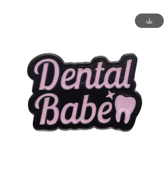 Cartoon Tooth Dentist Enamel Brooch Avocado Mushroom Future Dentist Dental Babe Tooth Dairy Metal Badge Punk Pins Jewelry Gifts