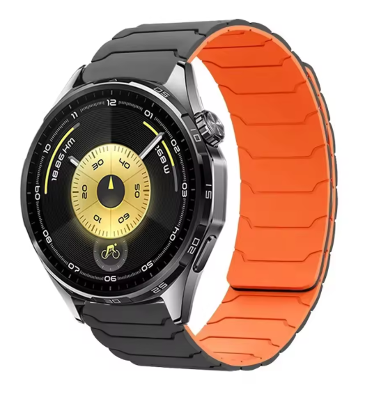 20/22mm Magnetic Silicone Strap For Huawei Watch 5 GT6 Pro GT6 GT5-4-3-2 46mm Bracelet Watchband Amazfit Balance 2 Bip 6 5 Band