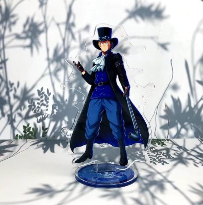 45 design High Quality Transparent Acrylic Figure Stand for the Fans of Anime Monkey D. Luffy Roronoa Zoro as Gifts